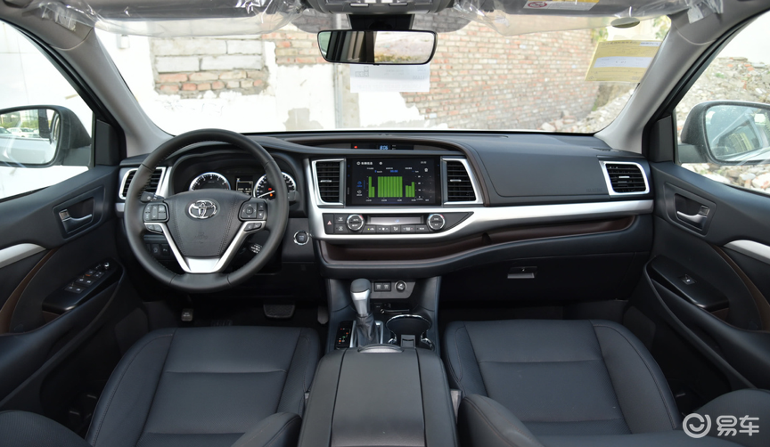 汉兰达内饰_气囊_倒车影像