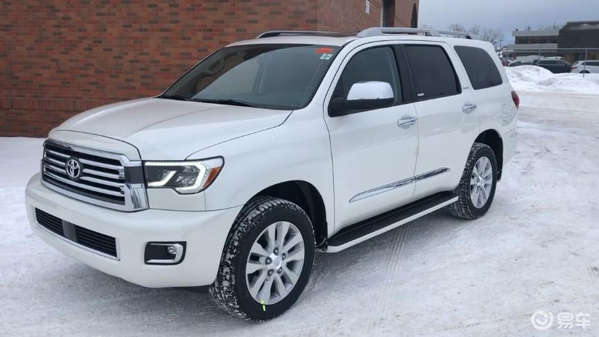 丰田红杉 platinum高配版,外观内饰高清实拍