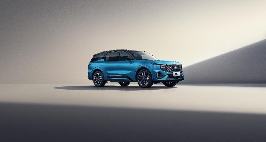 Blue car