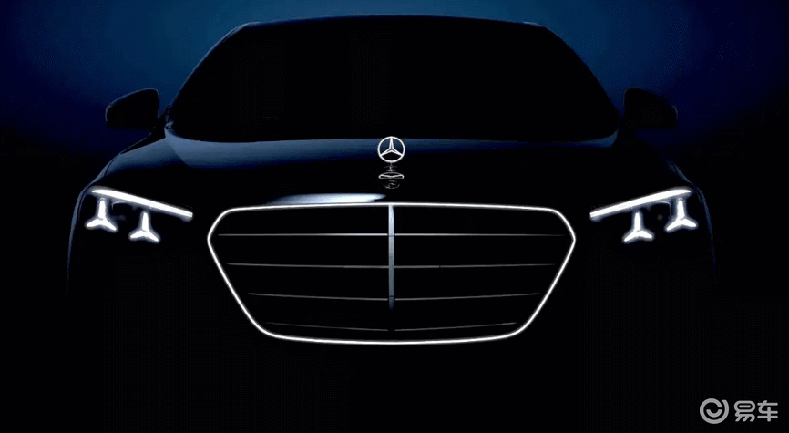 奔驰S级大改款 新能源化特征明显