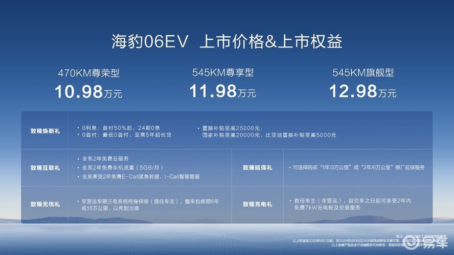 比亚迪海豹06EV广州上市！10.98万起