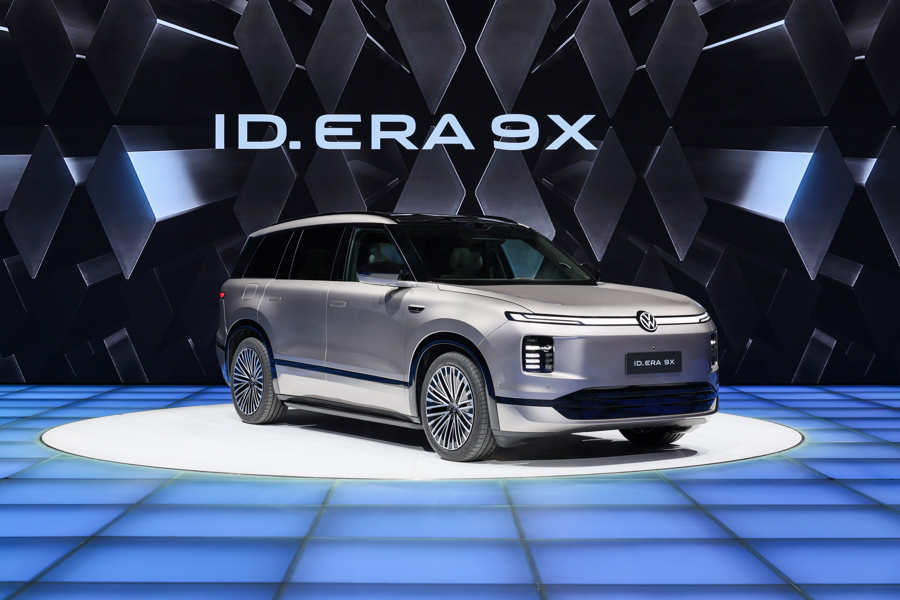 ID.ERA 9X上市，上汽大众混动双擎战略发布