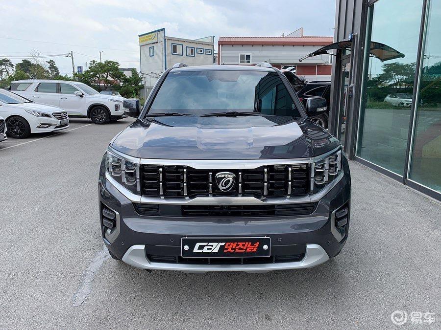 全新起亚霸锐海外实车实拍新车外形十分霸气