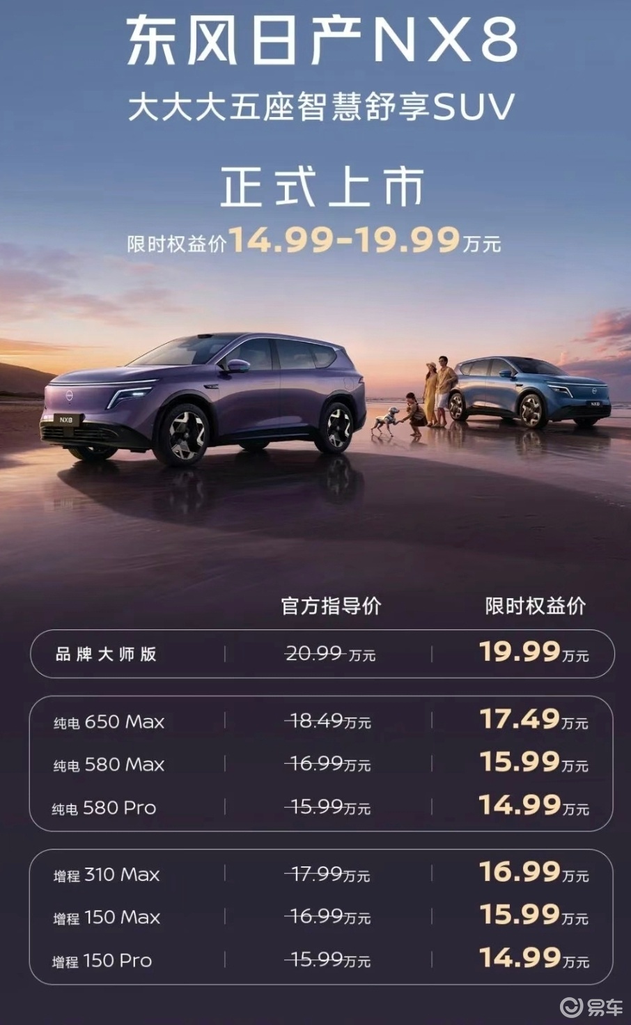 一夜之间，三款新车公布了价格，阿维塔06T预售降三千