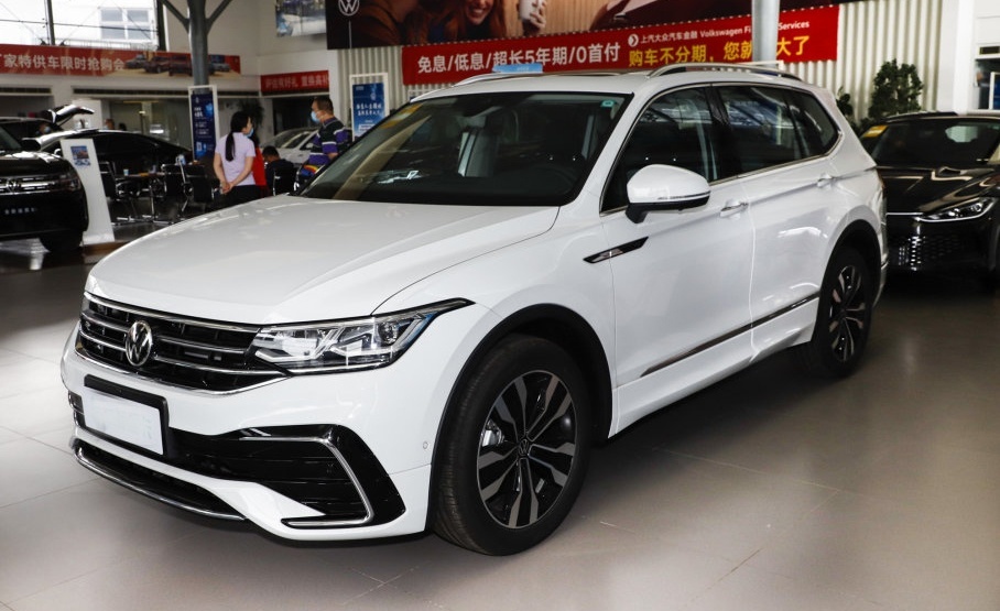 途观l的设计风格和本田cr-v相比更显硬朗外观方面_易车