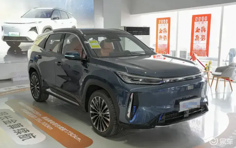 吉利银河M7将于4月9日开启预售,综合续航达1730km