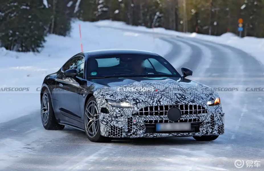 新款AMG GT谍照曝光！前脸变样，网友：不如不改
