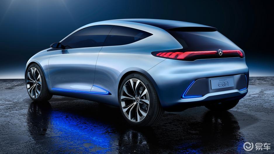 奔驰第二款量产电动车eqa将于2020年正式上市