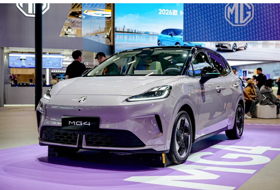 2026款MG4震撼上市6.58万起定义纯电两厢新标杆