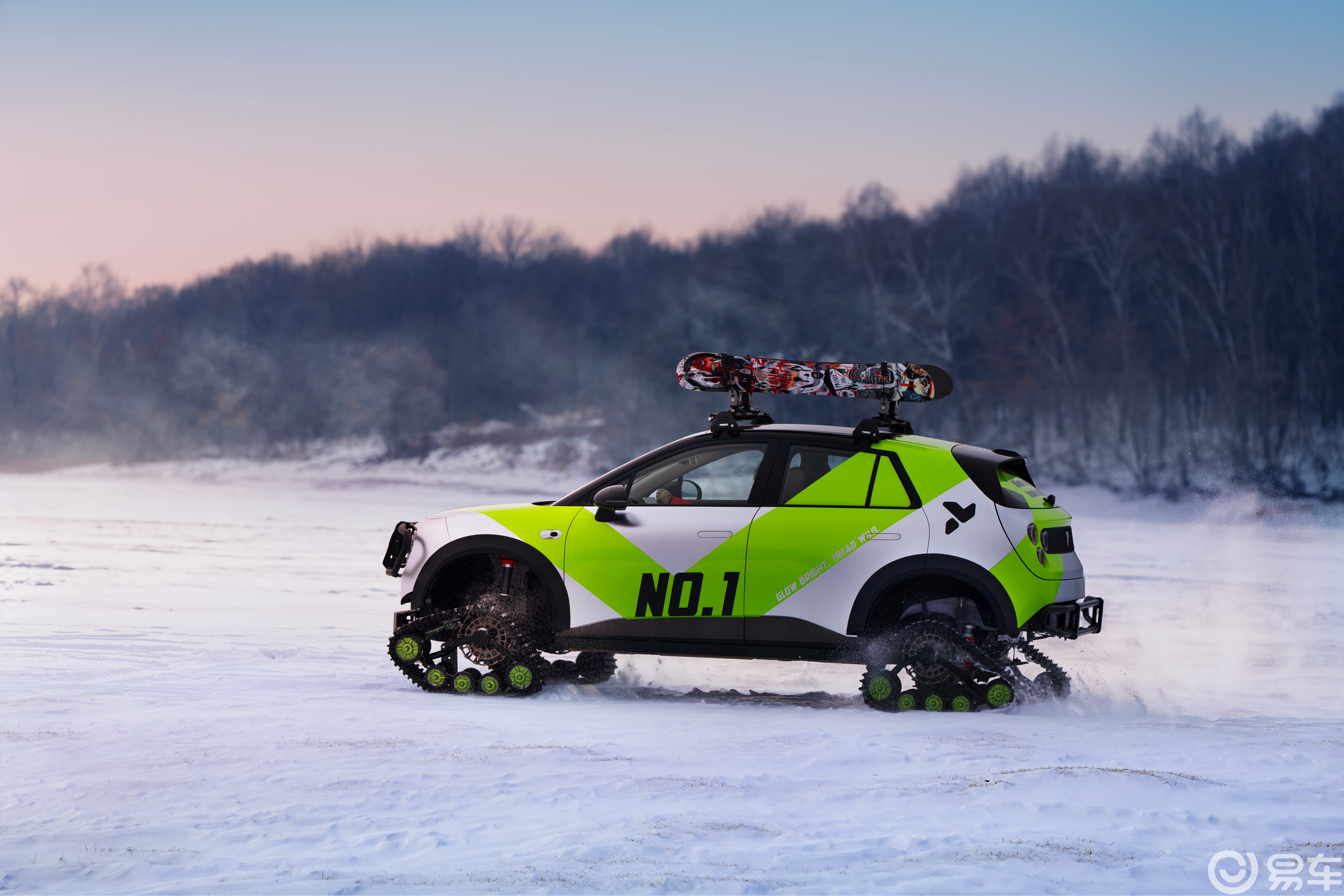 firefly萤火虫变“雪地怪兽”，真“天生改装圣体”！