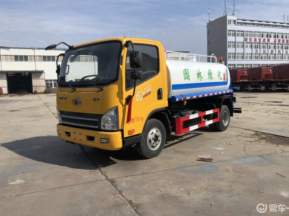 一汽解放绿化洒水车价格及图片大全