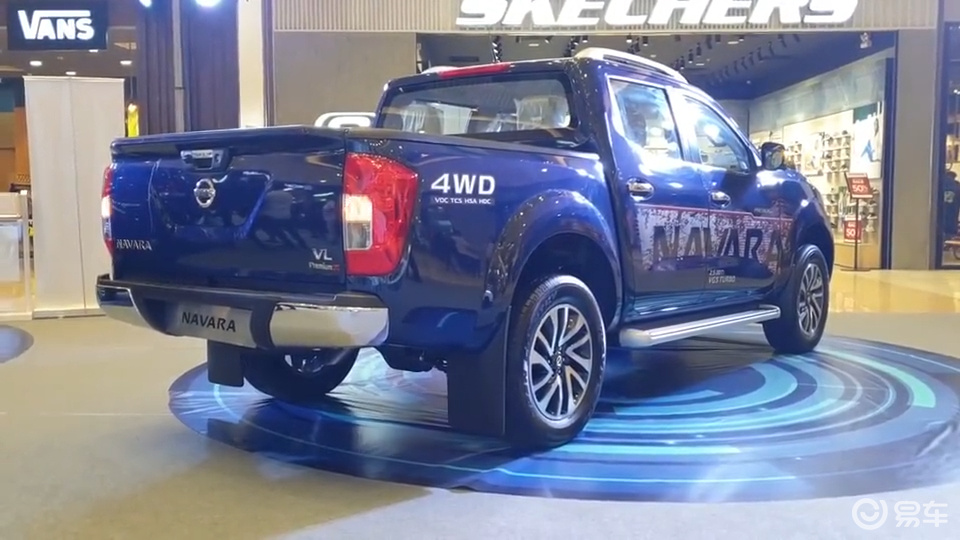 2020款日产纳瓦拉亮相大商场,全面了解外观和内饰