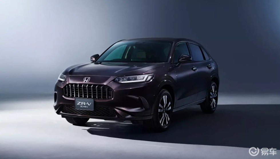 新款本田ZR-V官图发布！约合人民币16.29万元
