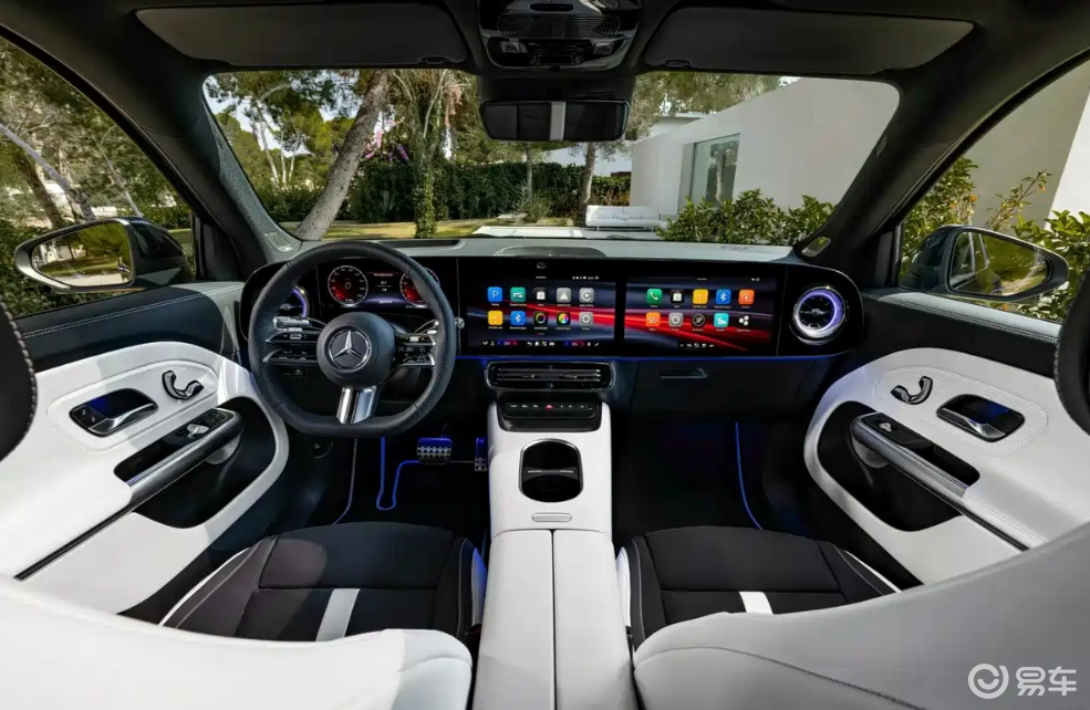 双动力加持,全新一代奔驰GLB官图发布