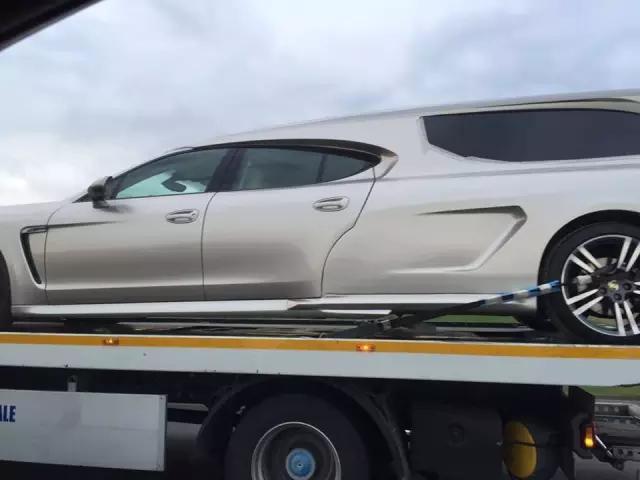 全球唯一 保时捷panamera灵车