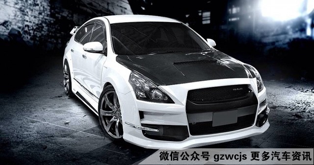 其实它只是一台天籁,通过改装gtr的大包围而成,网上商城可是有货的哦.