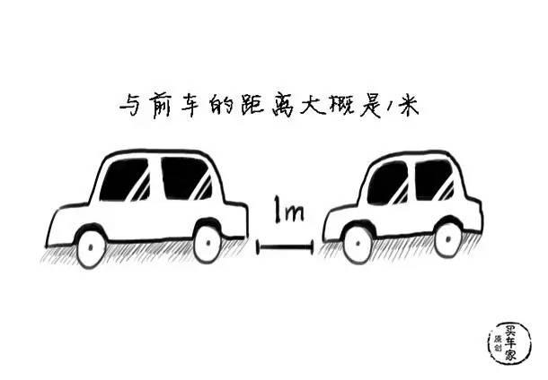 停车时不会判断前后车距离?看完这个包你学会!