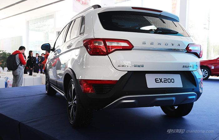 北汽新能源ex200正式发布续航里程200公里
