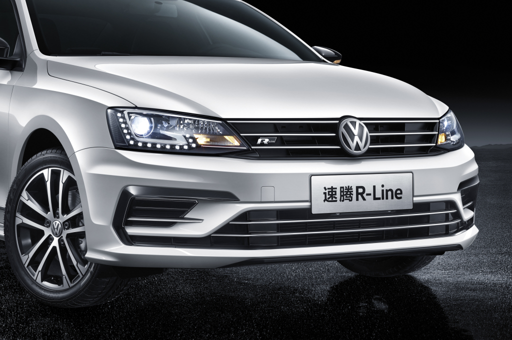 售价17.08万元 新速腾r-line时尚来袭