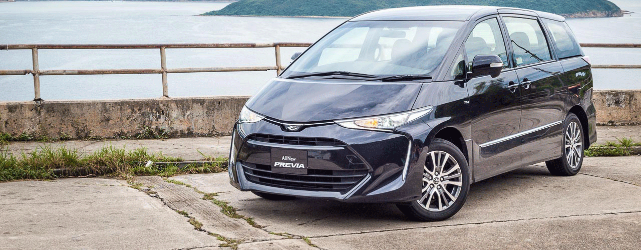 二胎车首选试驾丰田2017款大霸王previa