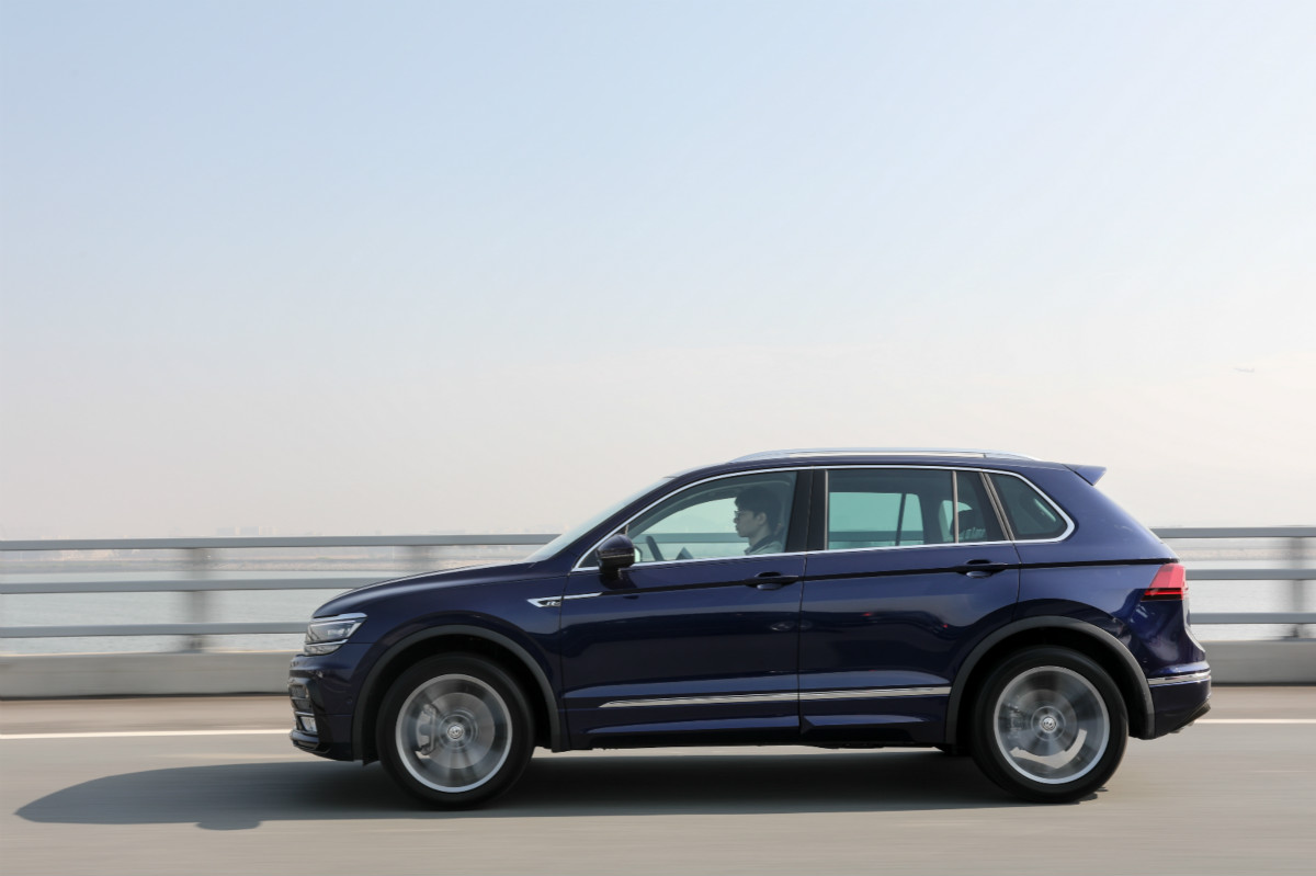 没错就是以貌取车试驾大众全新tiguan