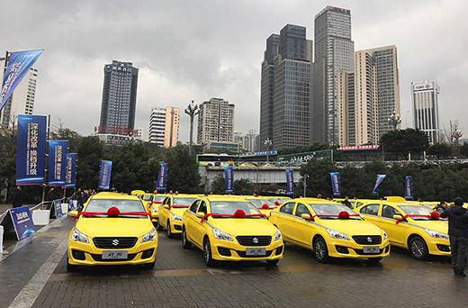 重慶出租車市場來了