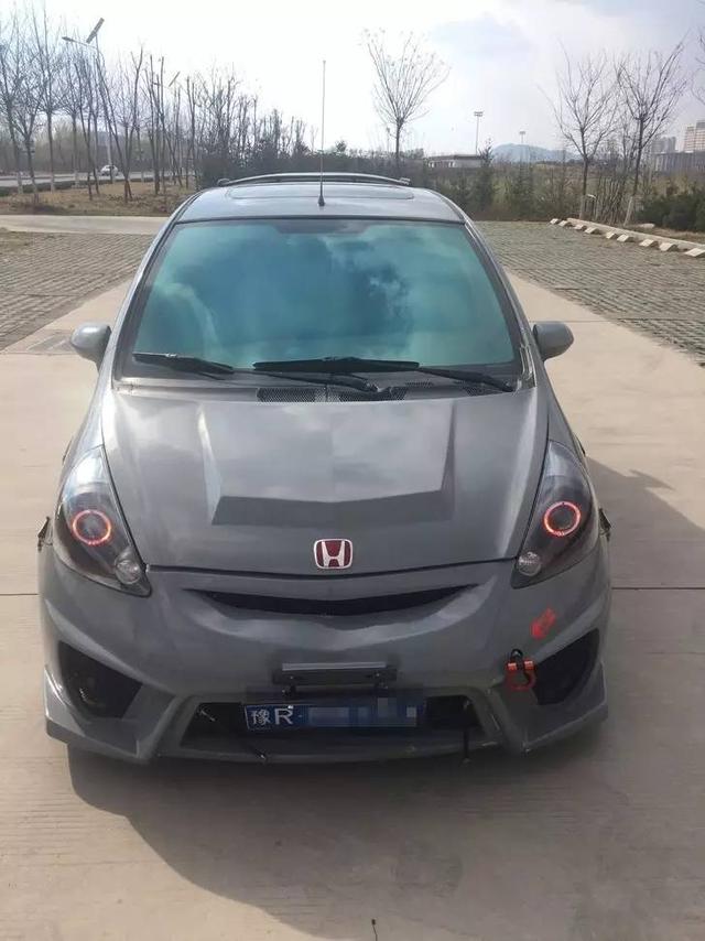 两万多的爆改军舰灰飞度不要怪我太拉风