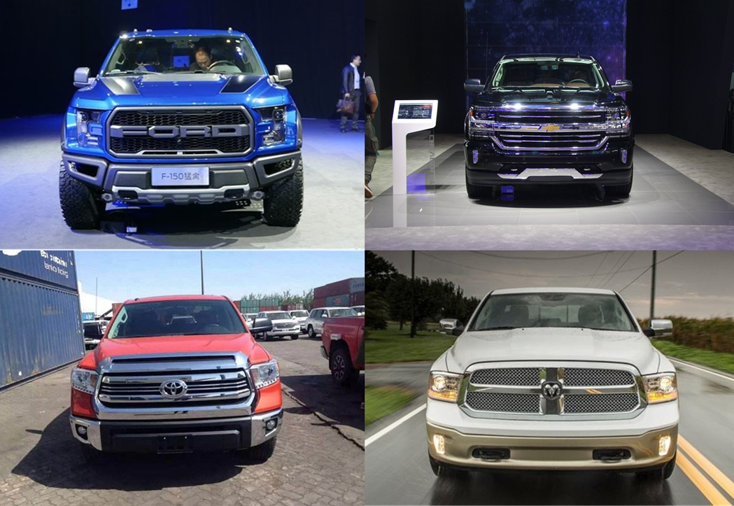 从对比来看,f-150 猛禽在同级别里      尺寸着实不小.