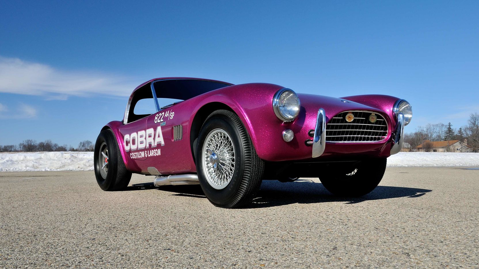 最成功的cobra直线竞速赛车