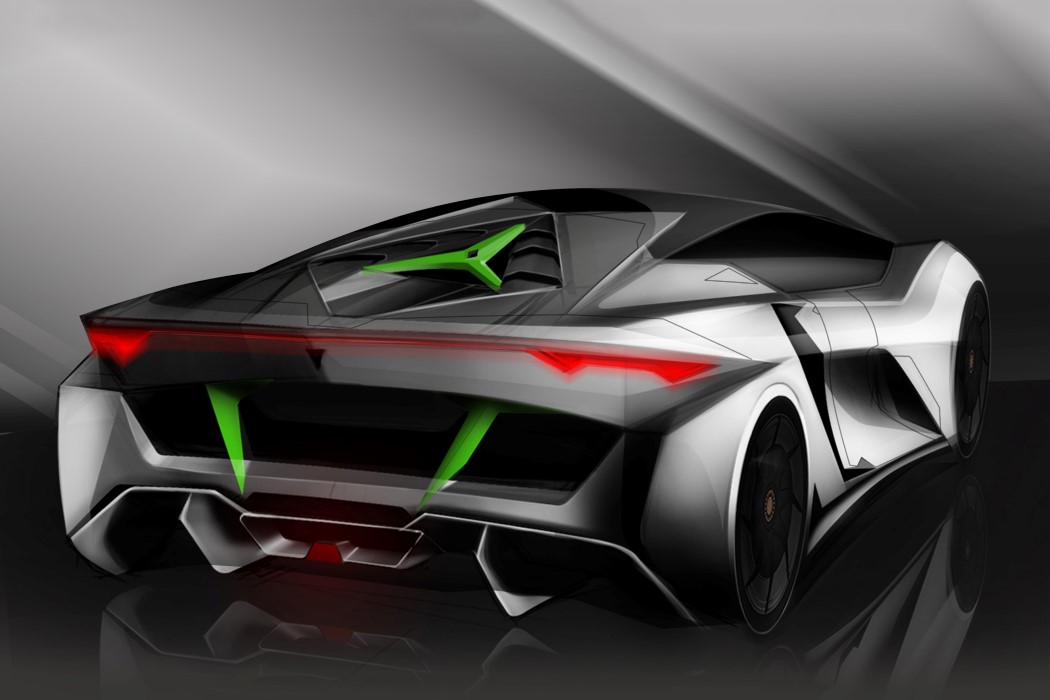 是刀锋还是子弹兰博基尼verdugo概念车