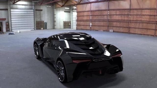 比亚迪出超级跑车造型秒杀特斯拉售价仅30万