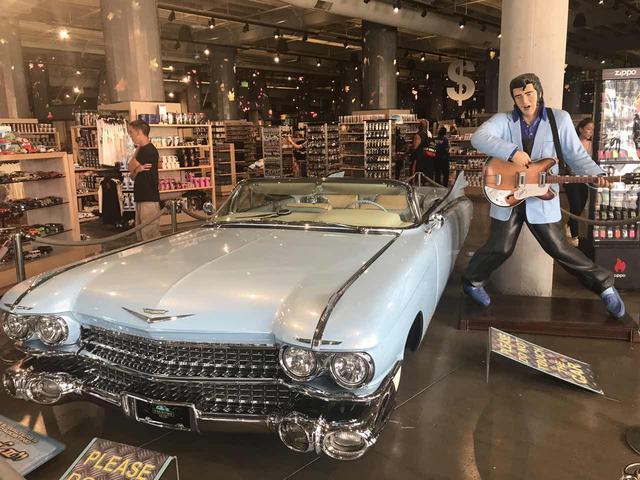 猫王的最爱凯迪拉克eldorado敞篷车实拍