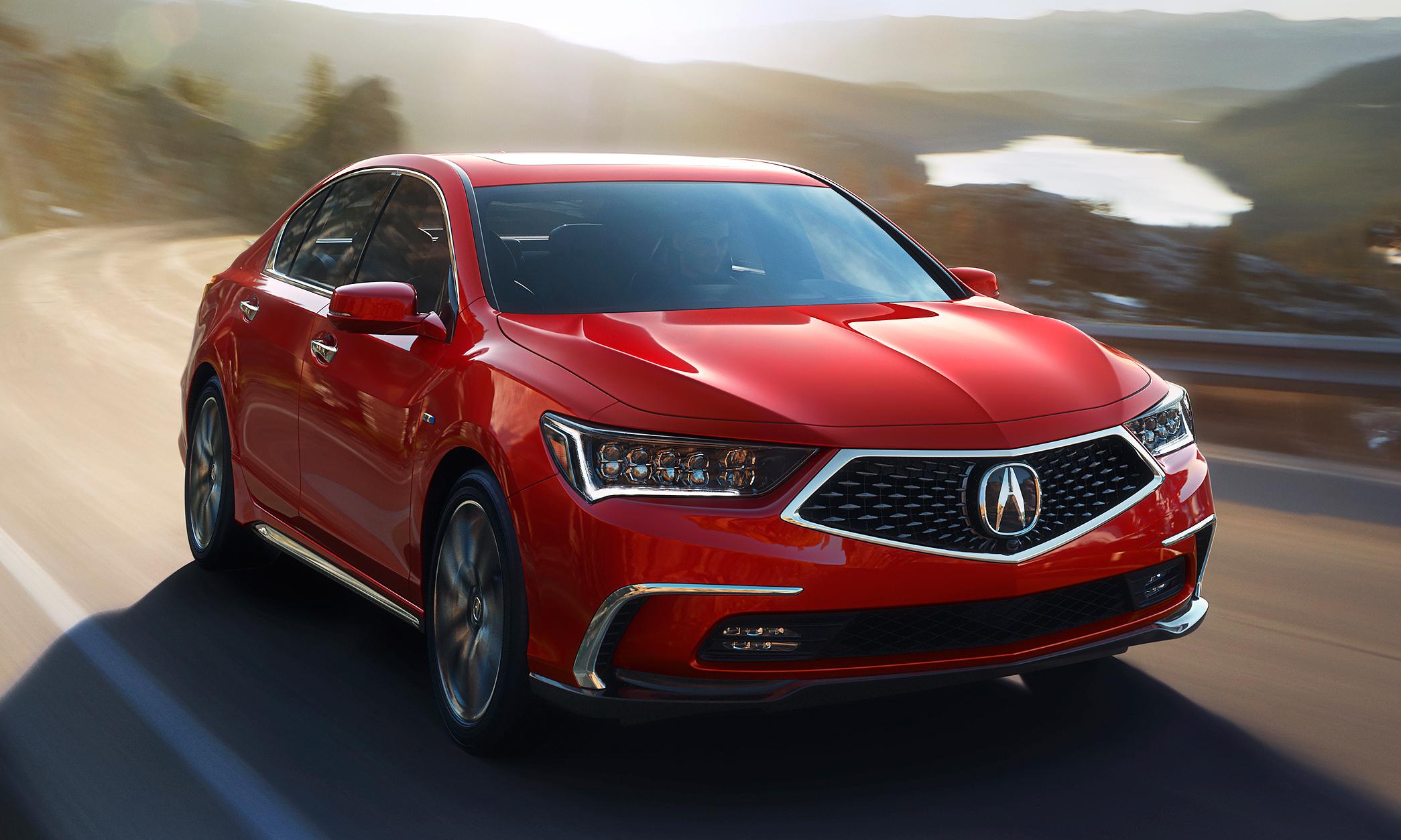 讴歌2018款rlx曝光,霸气侧漏的豪华轿车回归_易车