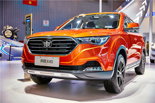 最能卖车的车展当然要看哪家优惠多,比如一汽奔腾