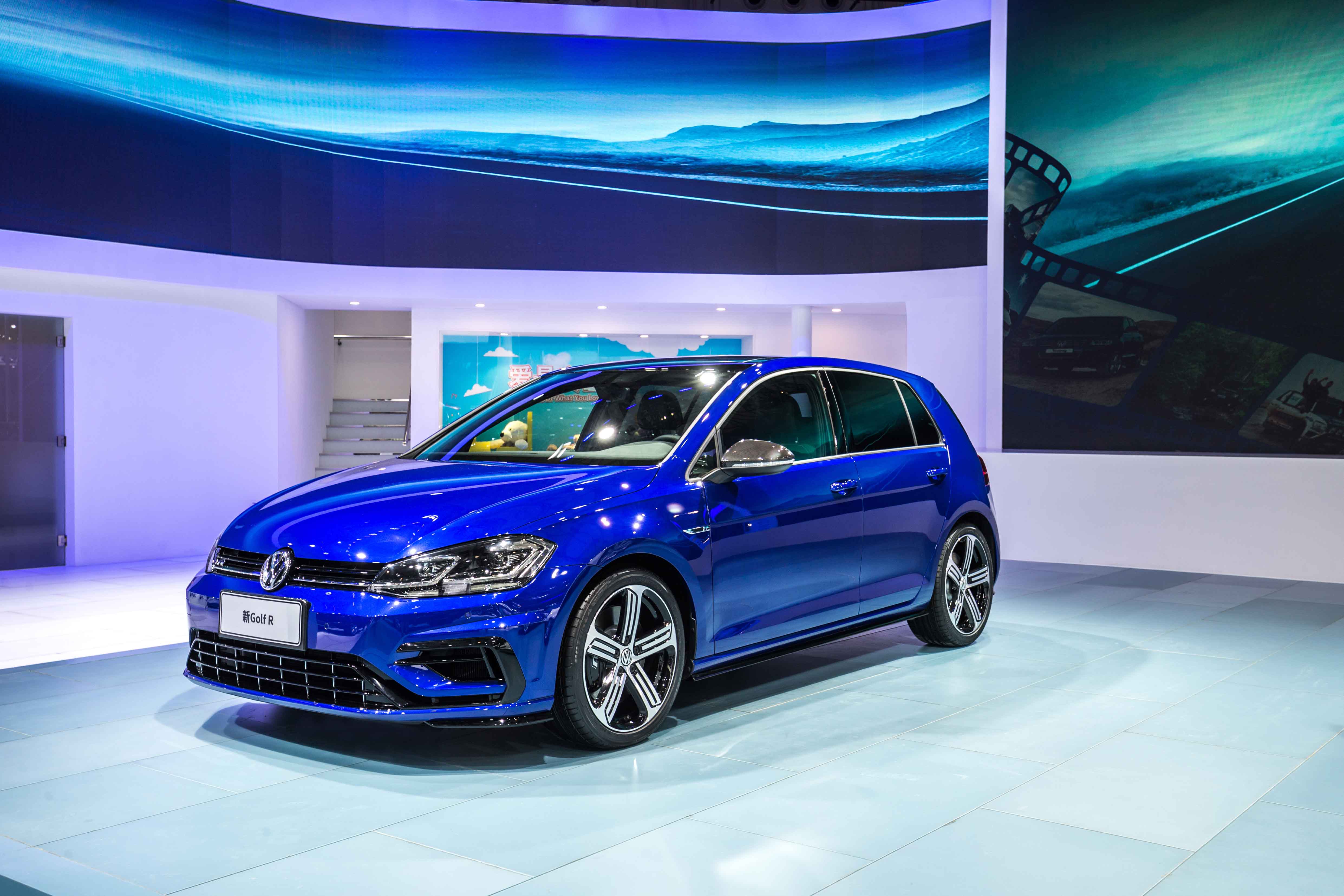 新golfr领衔大众进口汽车阵容登陆成都车展