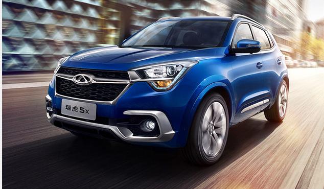 瑞虎5x的造型源于奇瑞concept β打造,life  in  motion家族式设计