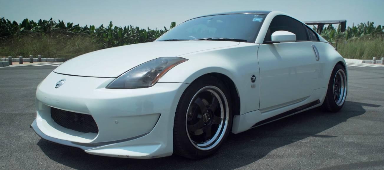 迷上东京漂移大魔王dk,我的是日版350z