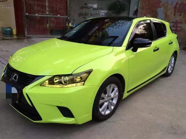 雷克萨斯ct200车身改色 换个春天的颜色