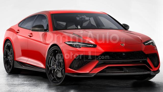 兰博基尼四门轿跑效果图曝光