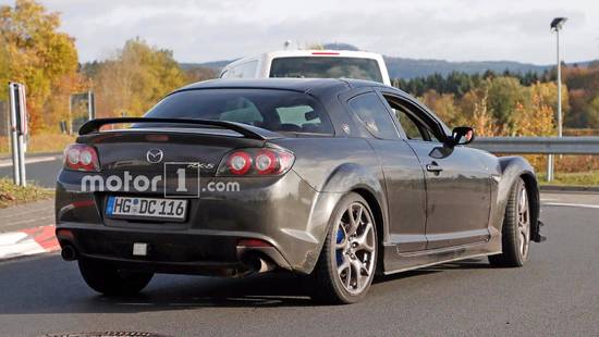 马自达rx-9路试!