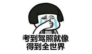 驾照考了一年半女司机拿证后果断提了ta