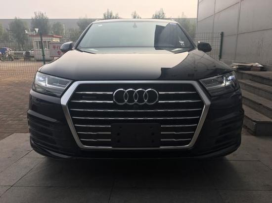 18款奥迪q7科技版现车沉稳大气黑色70万