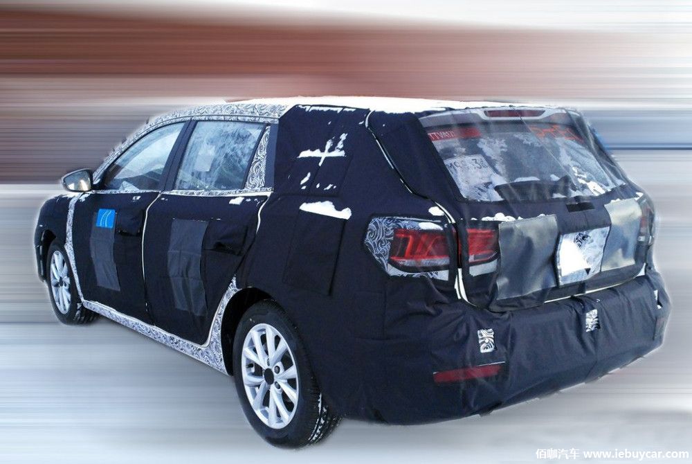 荣威ei5旅行车将推燃油版车型荣威i5谍照曝光