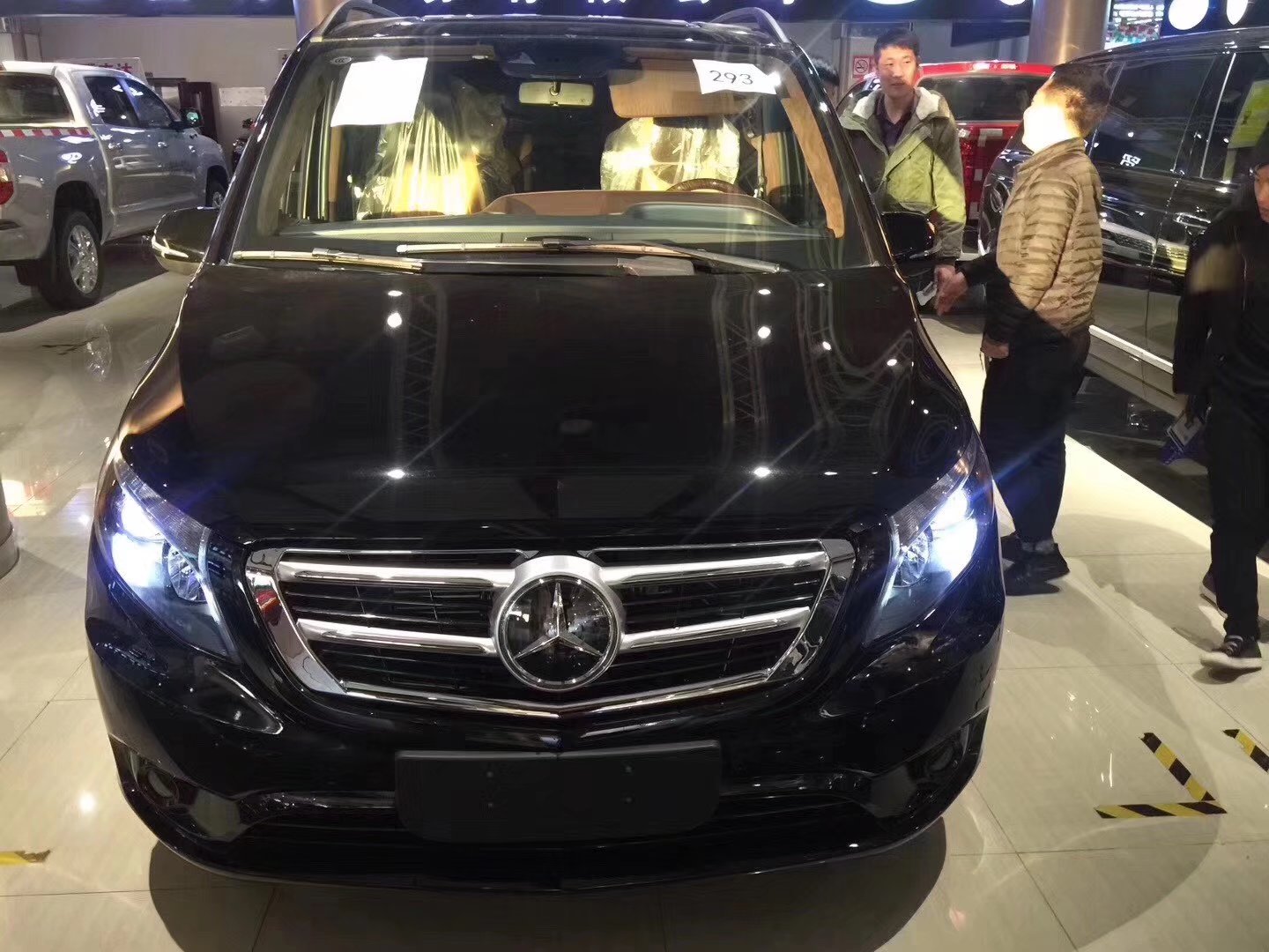 奔驰麦特斯商务mvp改装图片现车报价