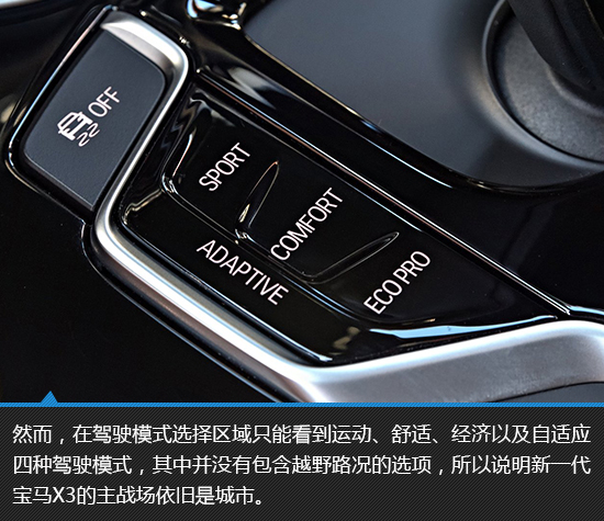 逆袭的筹码 全新宝马x3官图解析