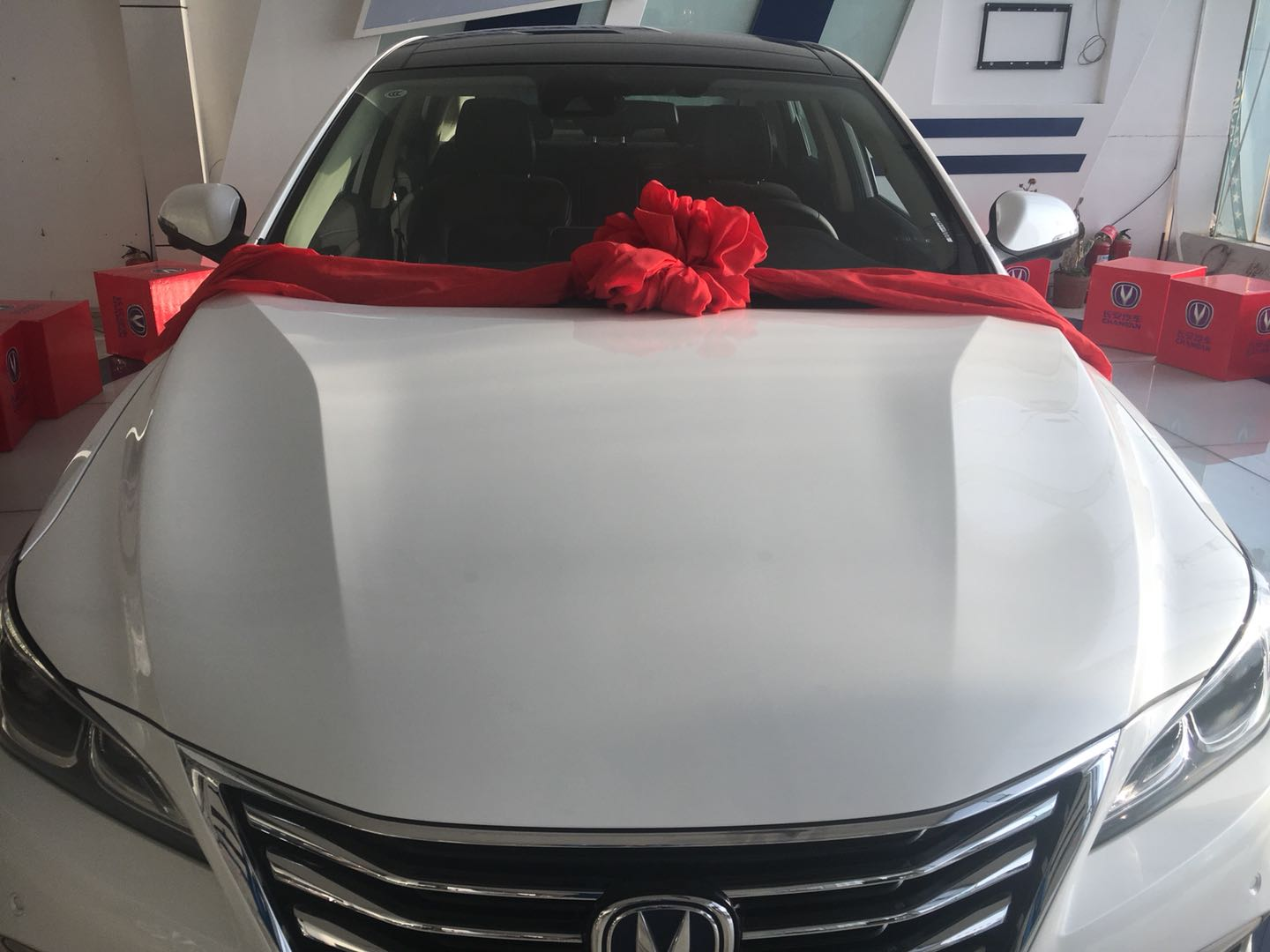 首次看到睿骋cc的感觉