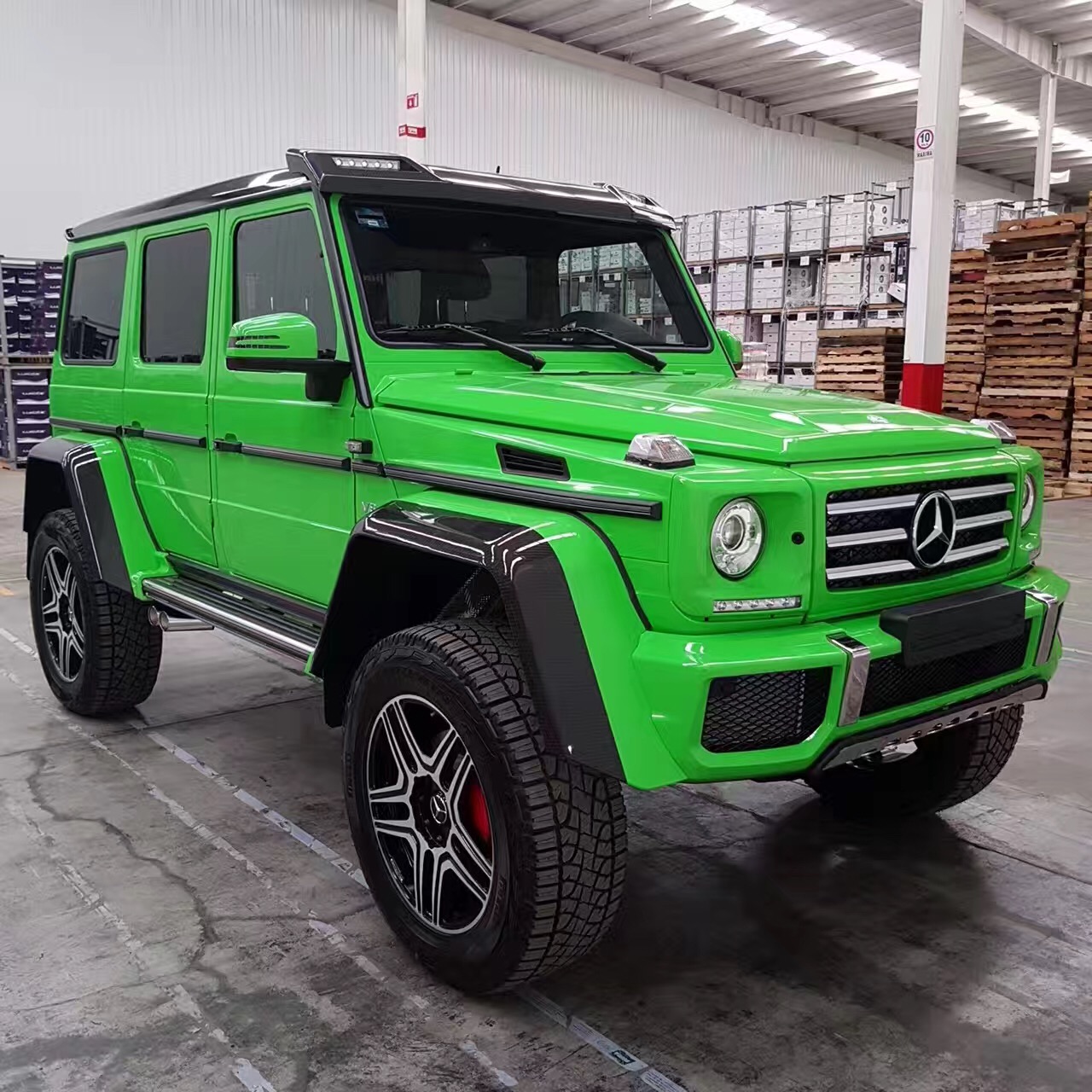 限量版奔驰g5004x4绿色红色限量发售