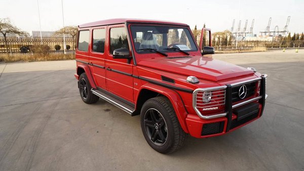 奔驰g500天津现车 红色奔驰g500报价