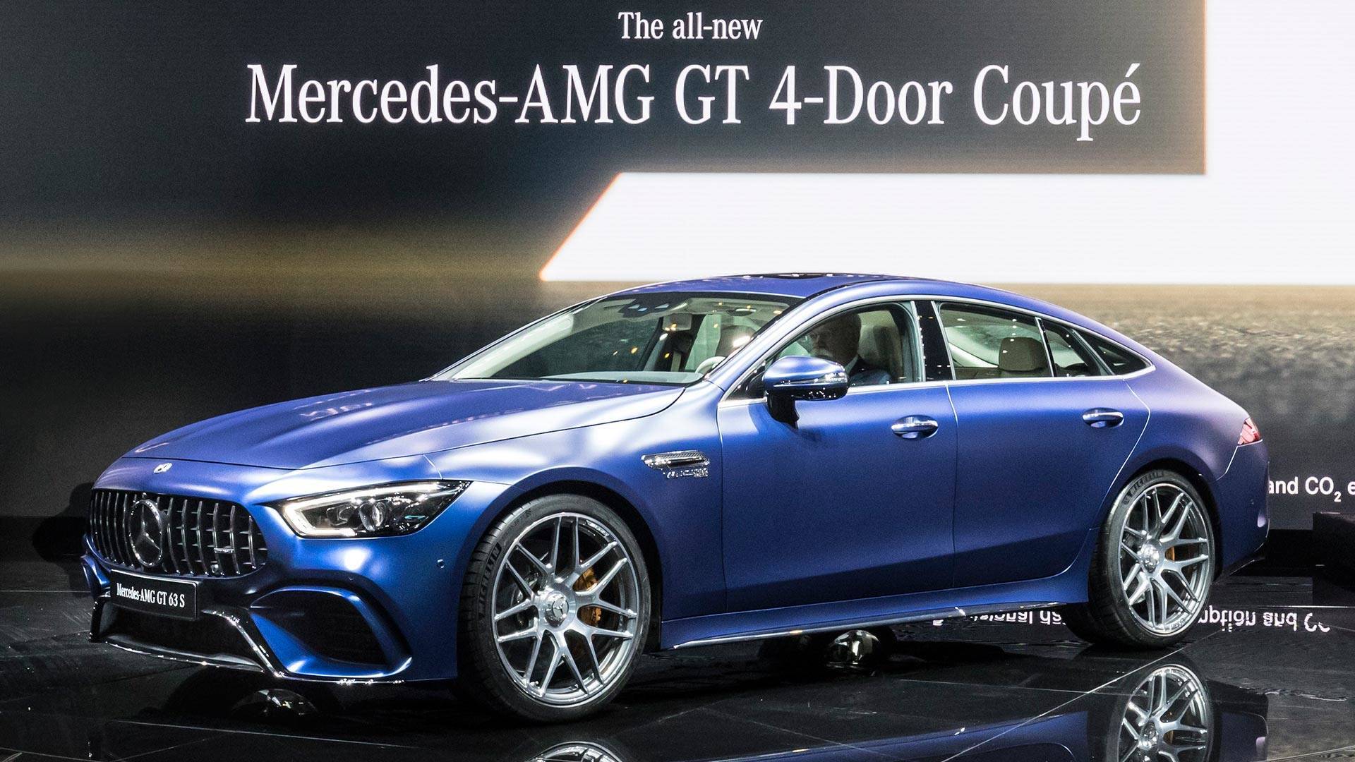 2018日内瓦车展,细看amg gt四门车型