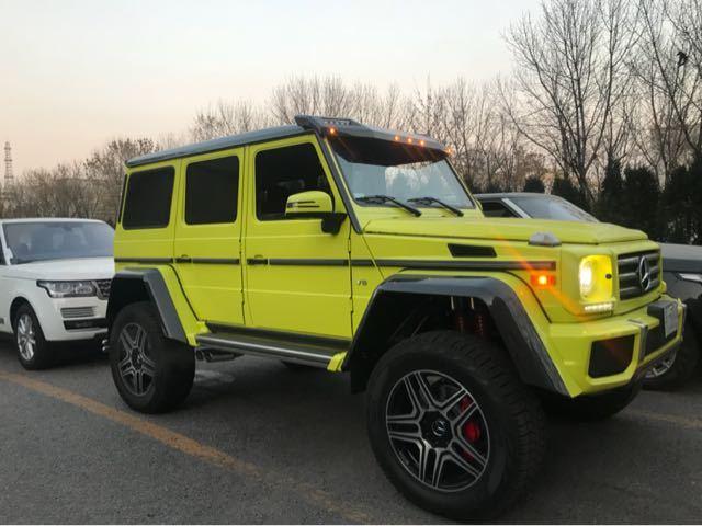 2018款奔驰g550纯粹的全地形越野车百公里加速体验